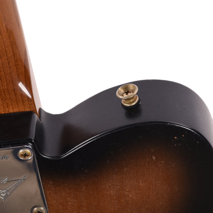 Fender Custom Shop Custom Roasted '50s Telecaster Journeyman Relic Black Burst Master Built by Kyle McMillin Electric Guitars / Solid Body