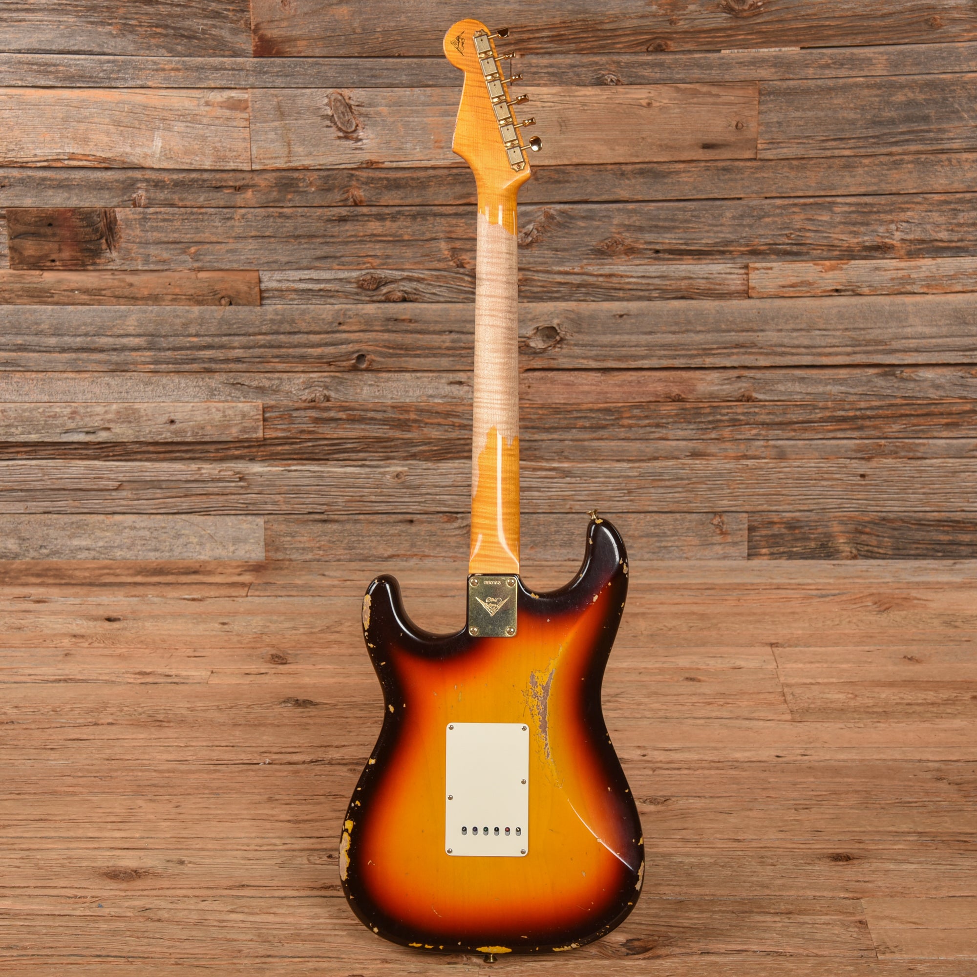Fender Custom Shop David Brown Masterbuilt '62 Poblano Stratocaster Relic Sunburst 2023 Electric Guitars / Solid Body
