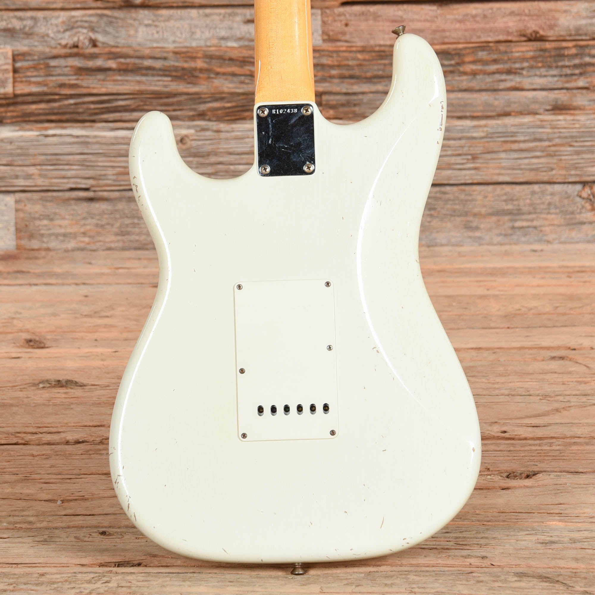 Fender Custom Shop Dennis Galuszka Masterbuilt '63 Stratocaster Journeyman Relic Aged Olympic White 2020 Electric Guitars / Solid Body