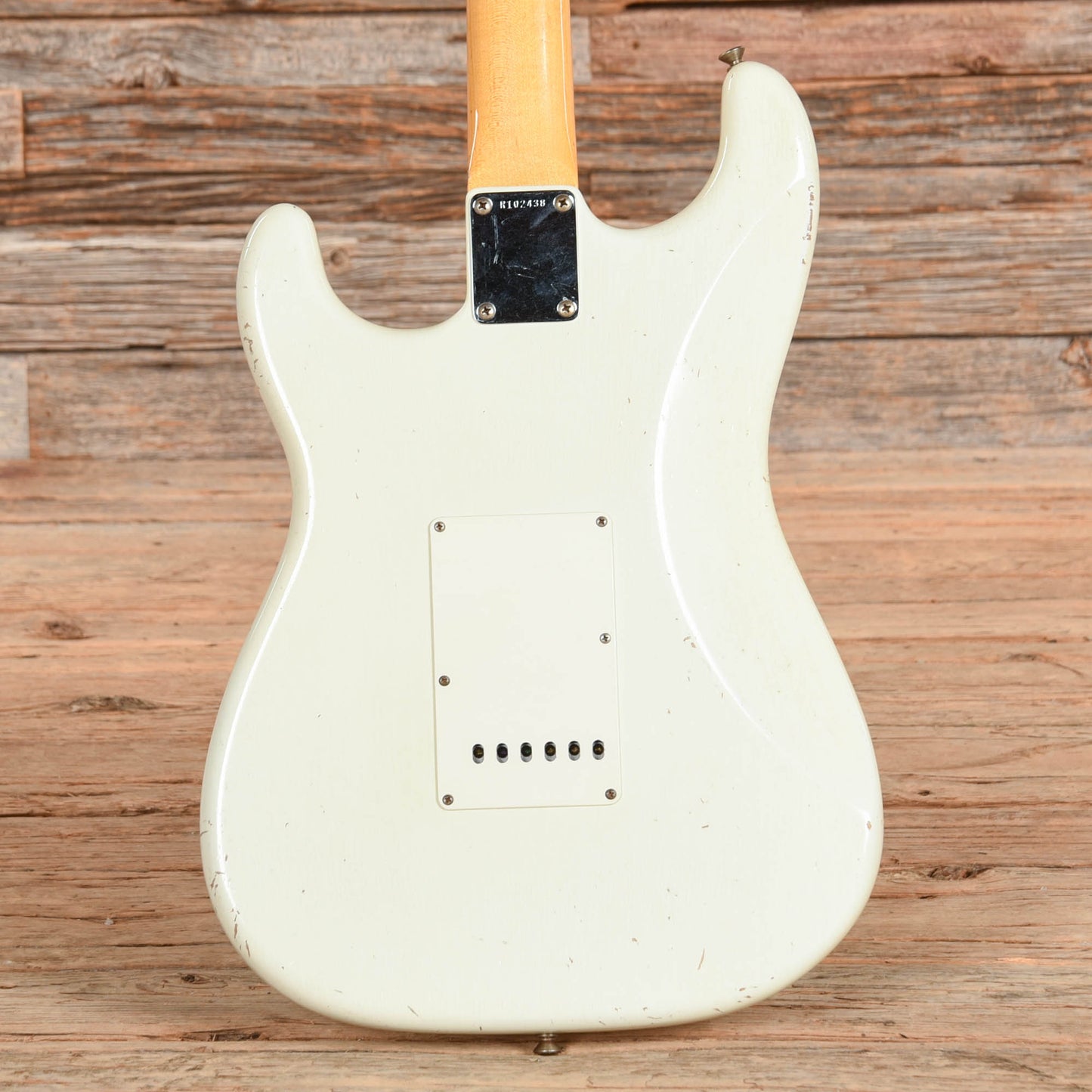 Fender Custom Shop Dennis Galuszka Masterbuilt '63 Stratocaster Journeyman Relic Aged Olympic White 2020 Electric Guitars / Solid Body