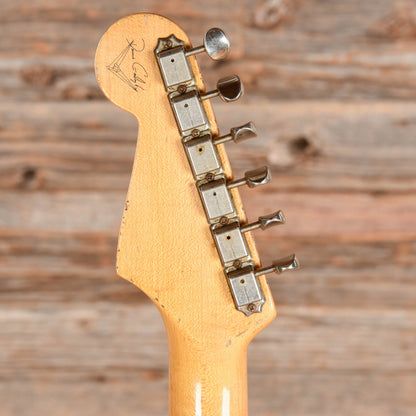 Fender Custom Shop Dennis Galuszka Masterbuilt '63 Stratocaster Journeyman Relic Aged Olympic White 2020 Electric Guitars / Solid Body