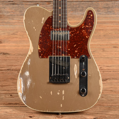 Fender Custom Shop Dennis Galuszka Masterbuilt American Custom Telecaster Relic Shoreline Gold Electric Guitars / Solid Body