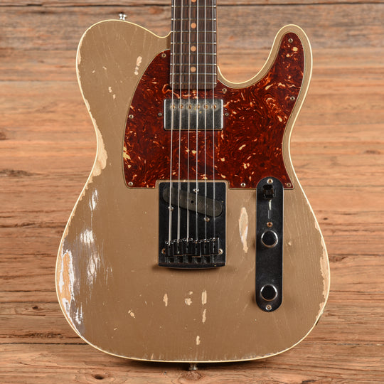 Fender Custom Shop Dennis Galuszka Masterbuilt American Custom Telecaster Relic Shoreline Gold Electric Guitars / Solid Body