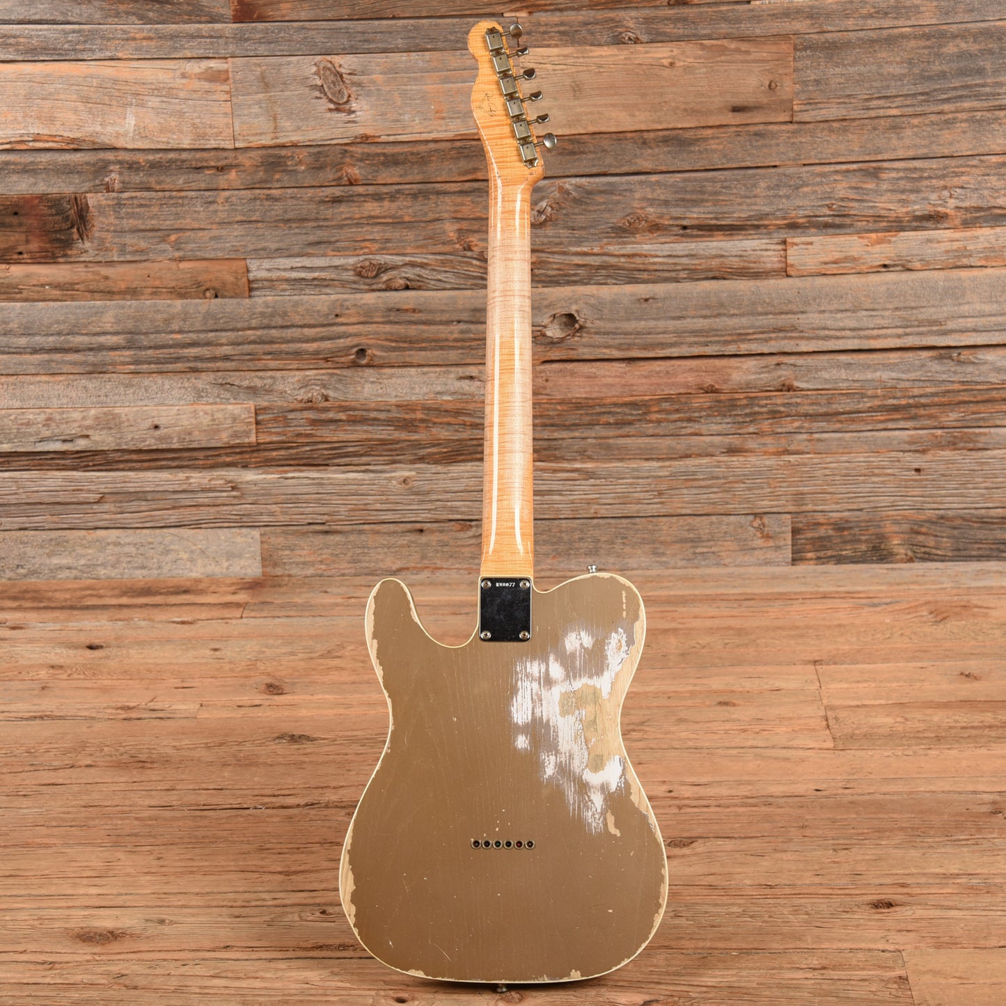 Fender Custom Shop Dennis Galuszka Masterbuilt American Custom Telecaster Relic Shoreline Gold Electric Guitars / Solid Body