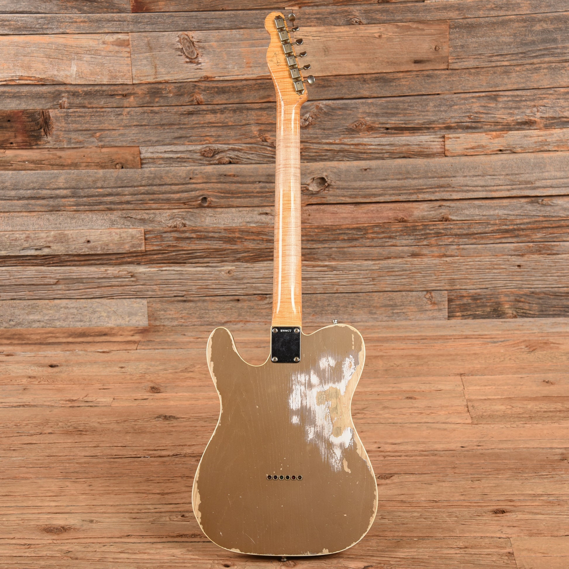 Fender Custom Shop Dennis Galuszka Masterbuilt American Custom Telecaster Relic Shoreline Gold Electric Guitars / Solid Body