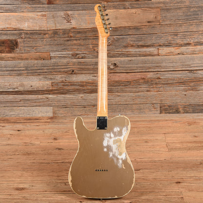 Fender Custom Shop Dennis Galuszka Masterbuilt American Custom Telecaster Relic Shoreline Gold Electric Guitars / Solid Body