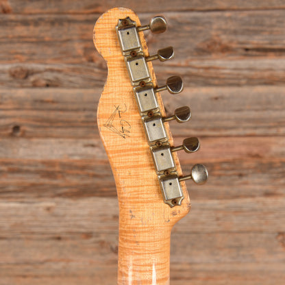 Fender Custom Shop Dennis Galuszka Masterbuilt American Custom Telecaster Relic Shoreline Gold Electric Guitars / Solid Body