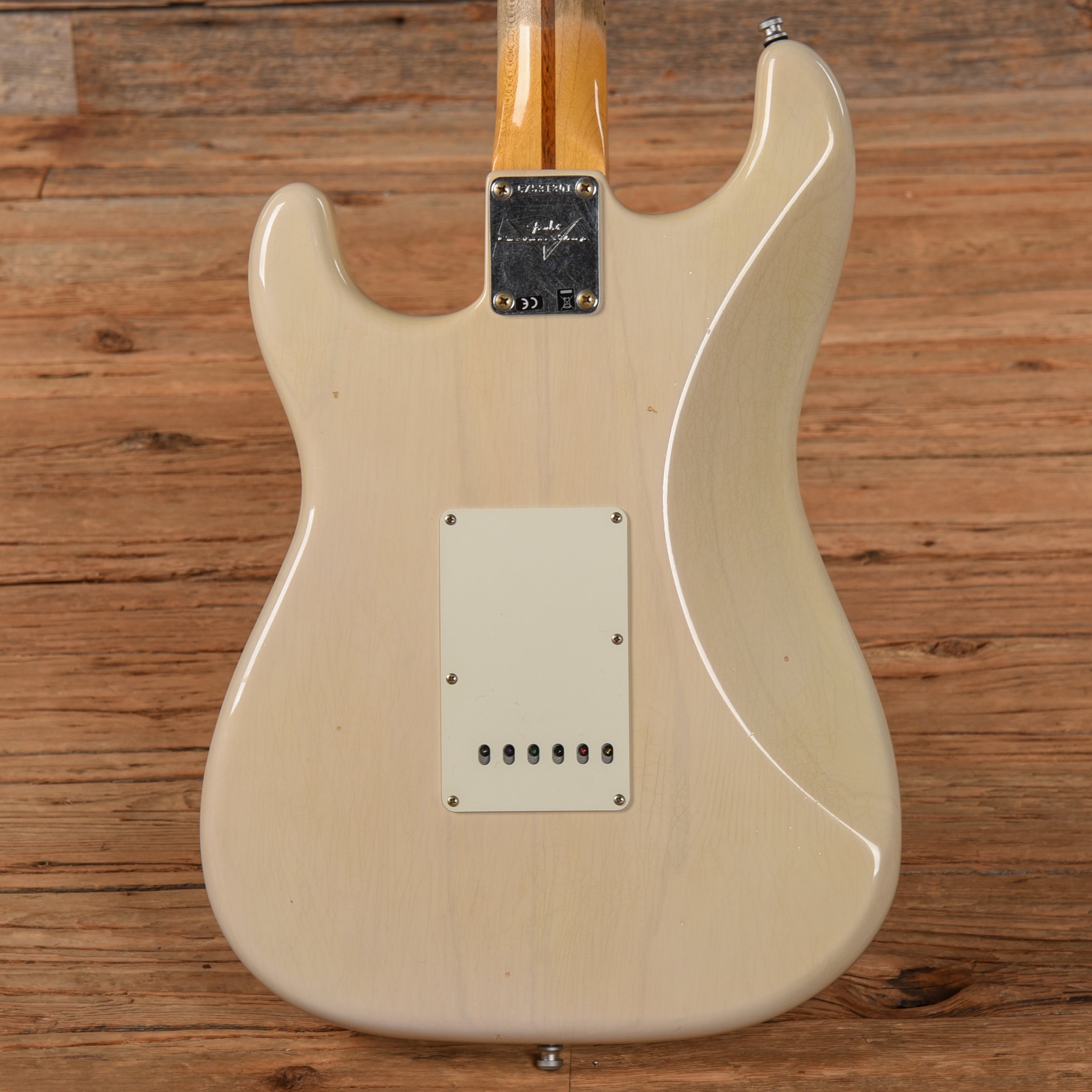 Fender Custom Shop Eric Clapton Stratocaster Journeyman Relic Aged White Blonde 2017 Electric Guitars / Solid Body