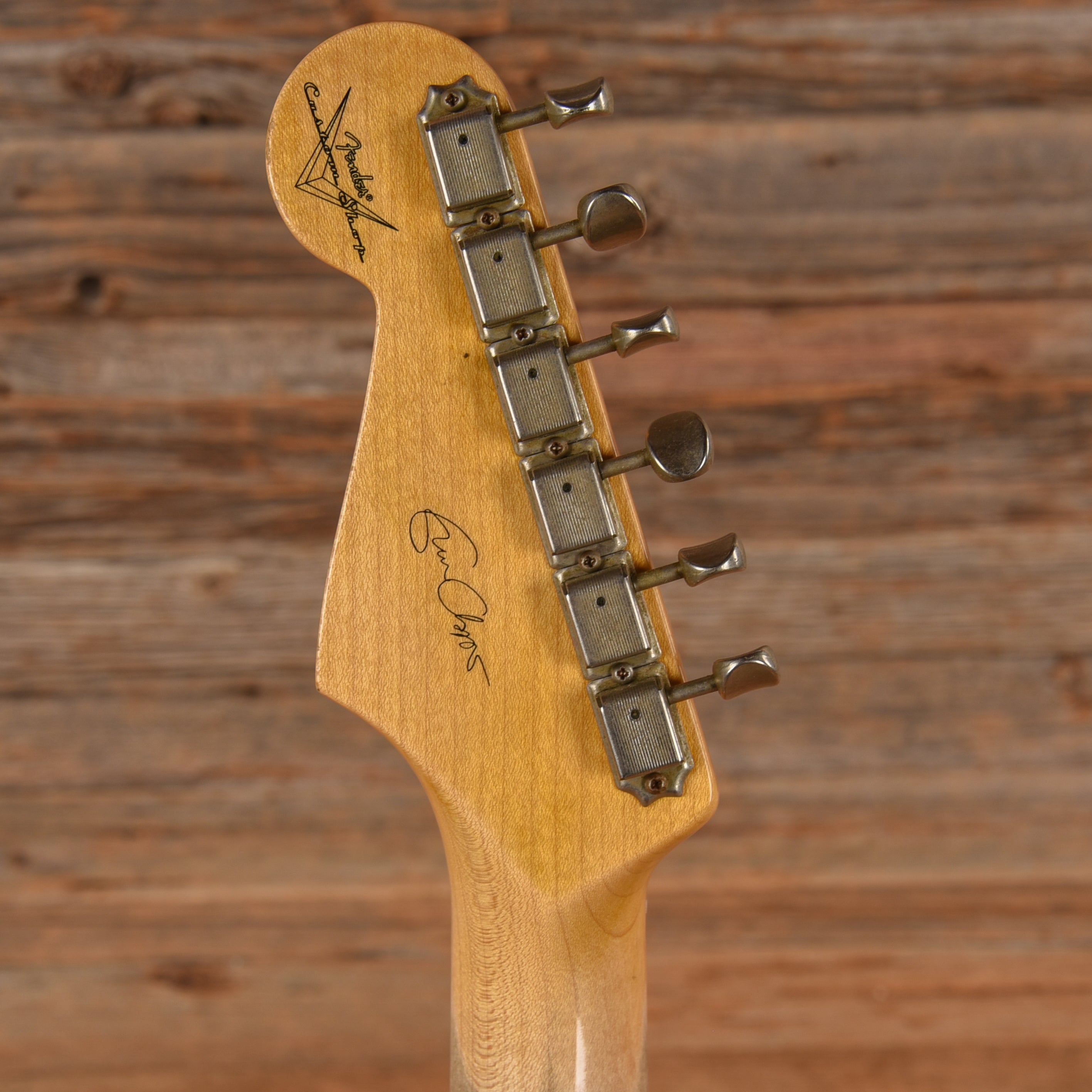 Fender Custom Shop Eric Clapton Stratocaster Journeyman Relic Aged White Blonde 2017 Electric Guitars / Solid Body