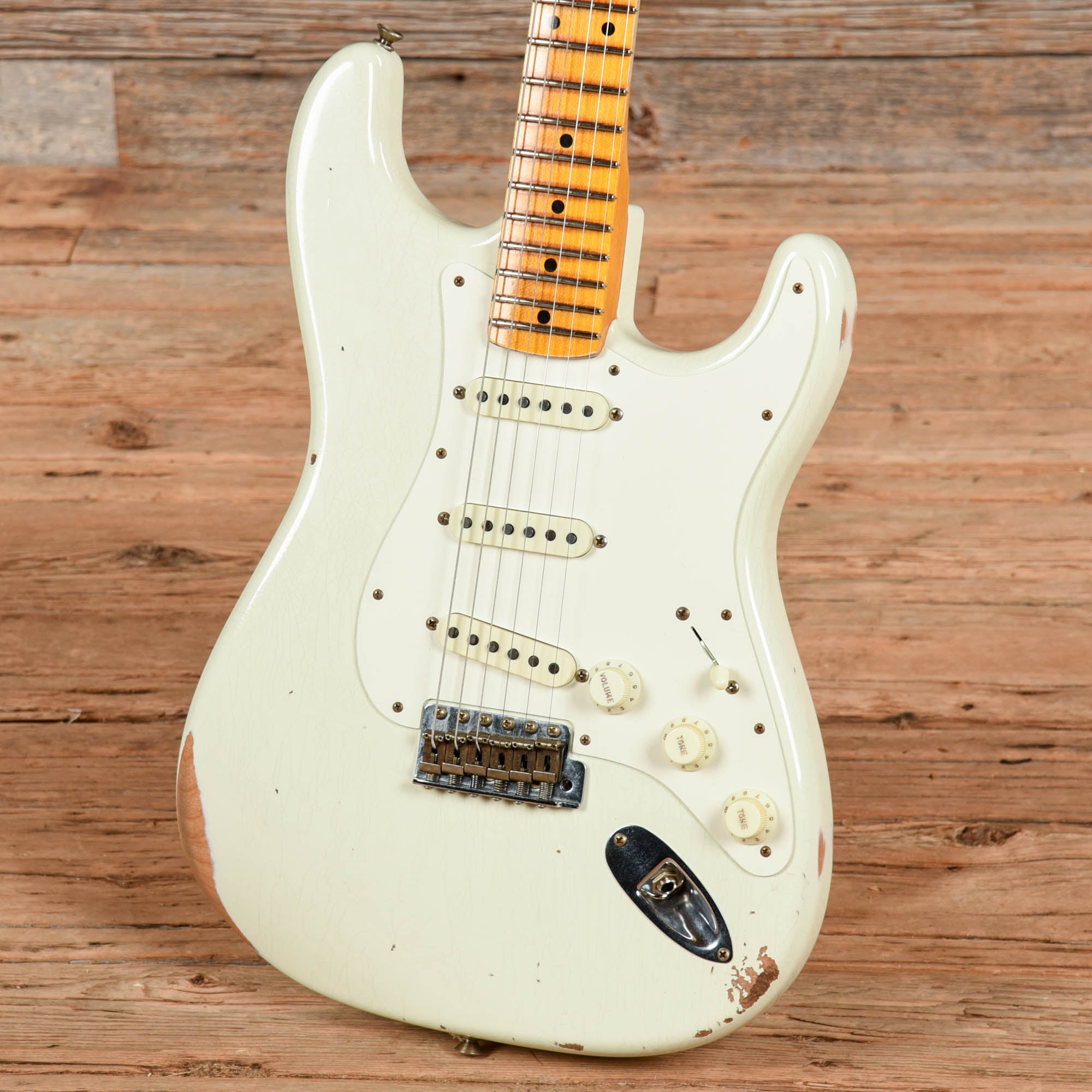 Fender Custom Shop Fat 50's Stratocaster Relic India Ivory 2023 Electric Guitars / Solid Body