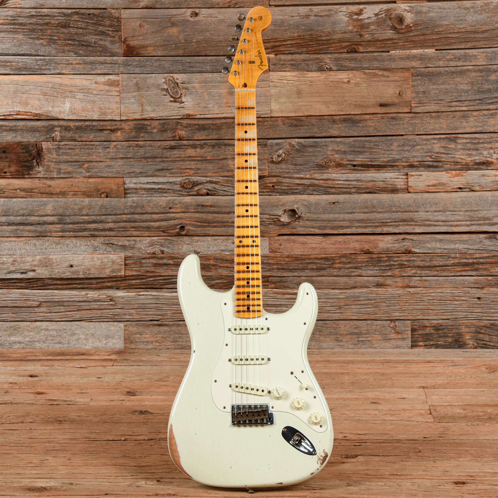 Fender Custom Shop Fat 50's Stratocaster Relic India Ivory 2023 Electric Guitars / Solid Body