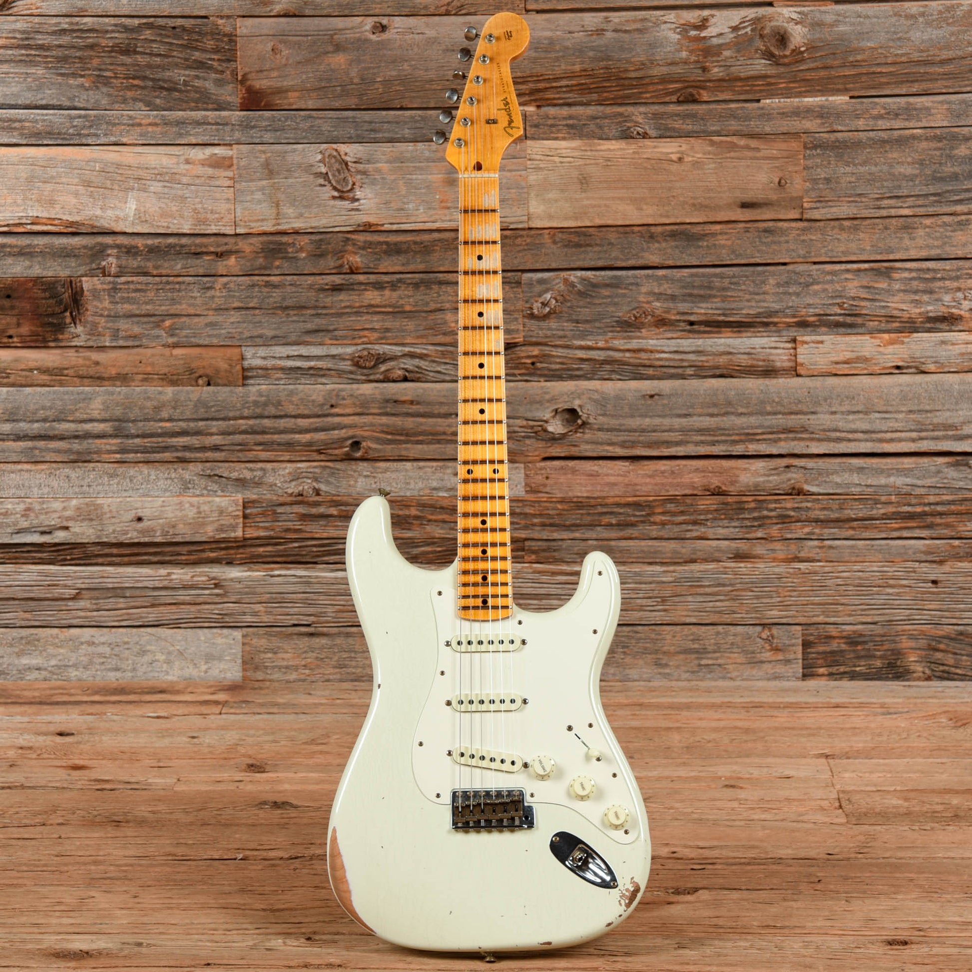 Fender Custom Shop Fat 50's Stratocaster Relic India Ivory 2023 Electric Guitars / Solid Body