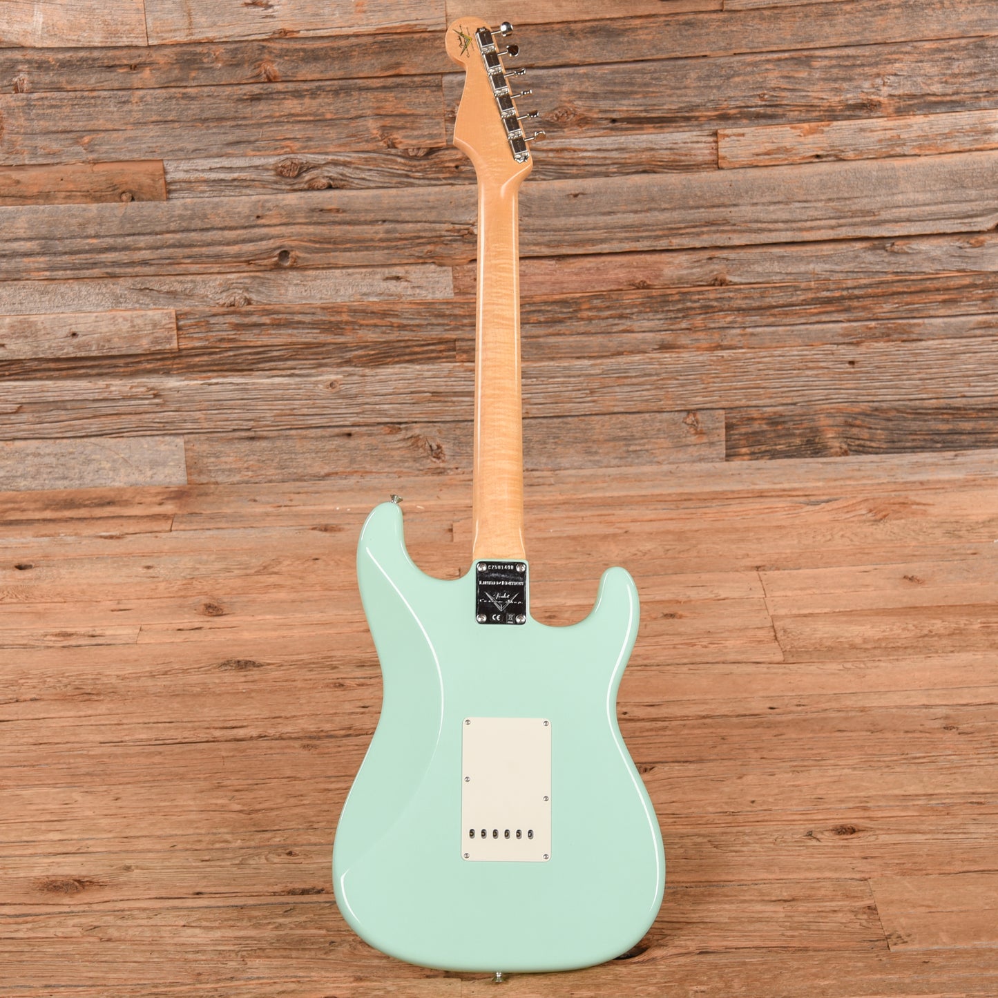 Fender Custom Shop Fat '50s Stratocaster CC Surf Green 2024 LEFTY Electric Guitars / Solid Body