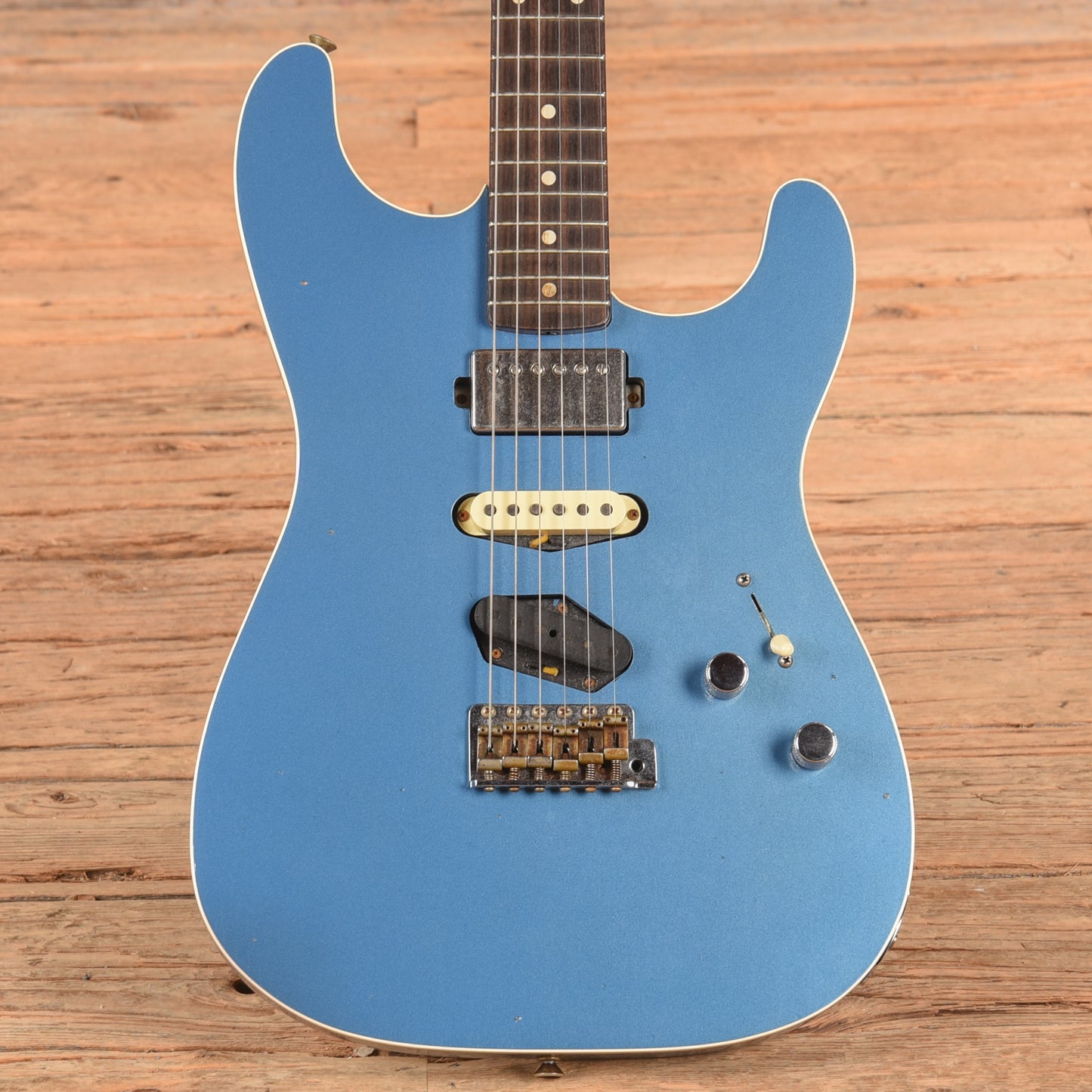 Fender Custom Shop GC HST Stratocaster Journeyman Relic Lake Placid Blue 2021 Electric Guitars / Solid Body