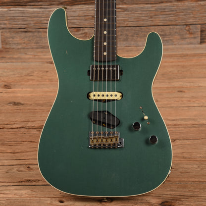 Fender Custom Shop GC Stratocaster HST Journeyman Relic Sherwood Green Metallic 2021 Electric Guitars / Solid Body