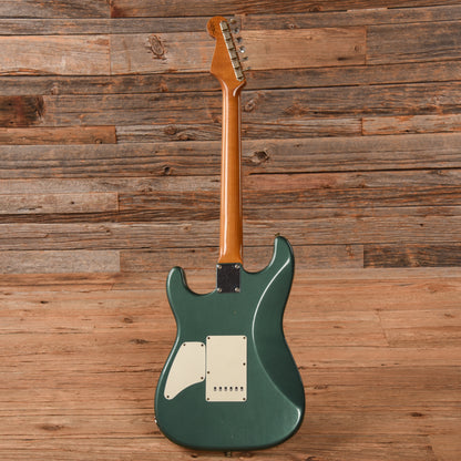 Fender Custom Shop GC Stratocaster HST Journeyman Relic Sherwood Green Metallic 2021 Electric Guitars / Solid Body