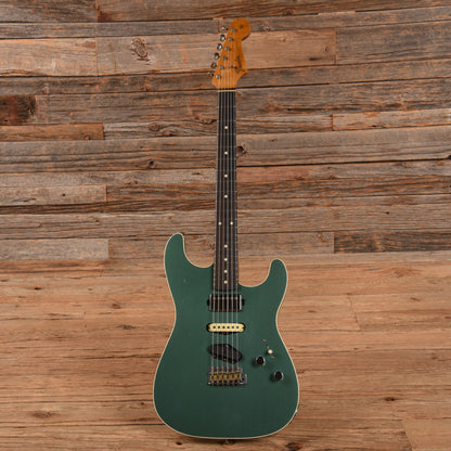 Fender Custom Shop GC Stratocaster HST Journeyman Relic Sherwood Green Metallic 2021 Electric Guitars / Solid Body