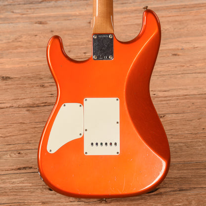 Fender Custom Shop GC Stratocaster Journeyman Relic Candy Tangerine 2021 Electric Guitars / Solid Body