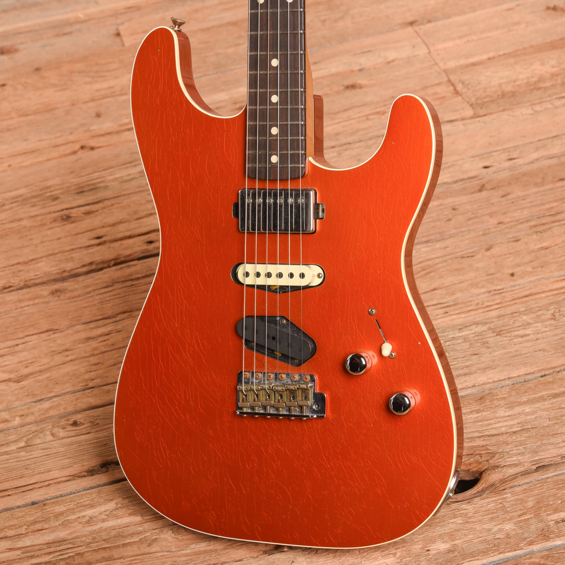 Fender Custom Shop GC Stratocaster Journeyman Relic Candy Tangerine 2021 Electric Guitars / Solid Body