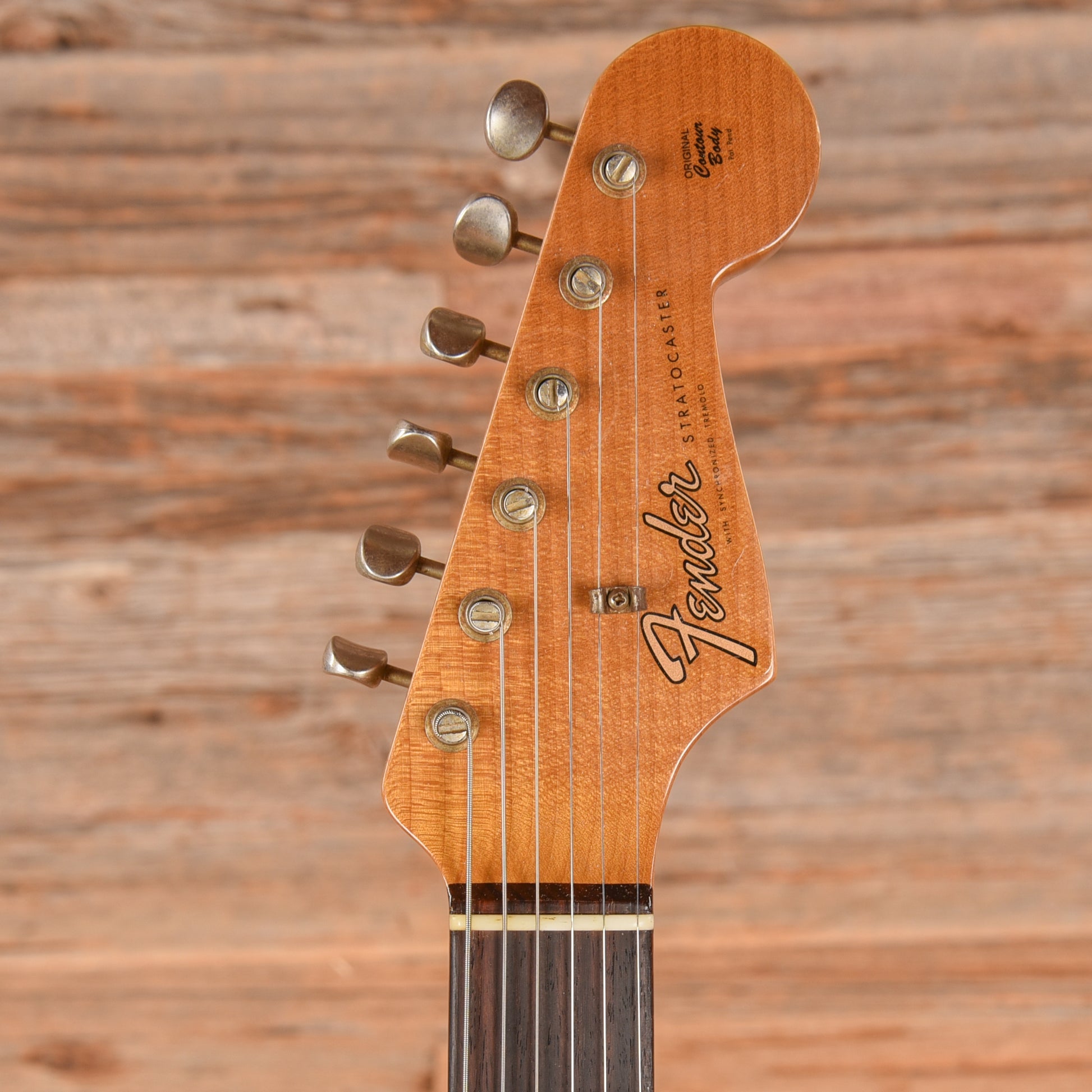 Fender Custom Shop GC Stratocaster Journeyman Relic Candy Tangerine 2021 Electric Guitars / Solid Body