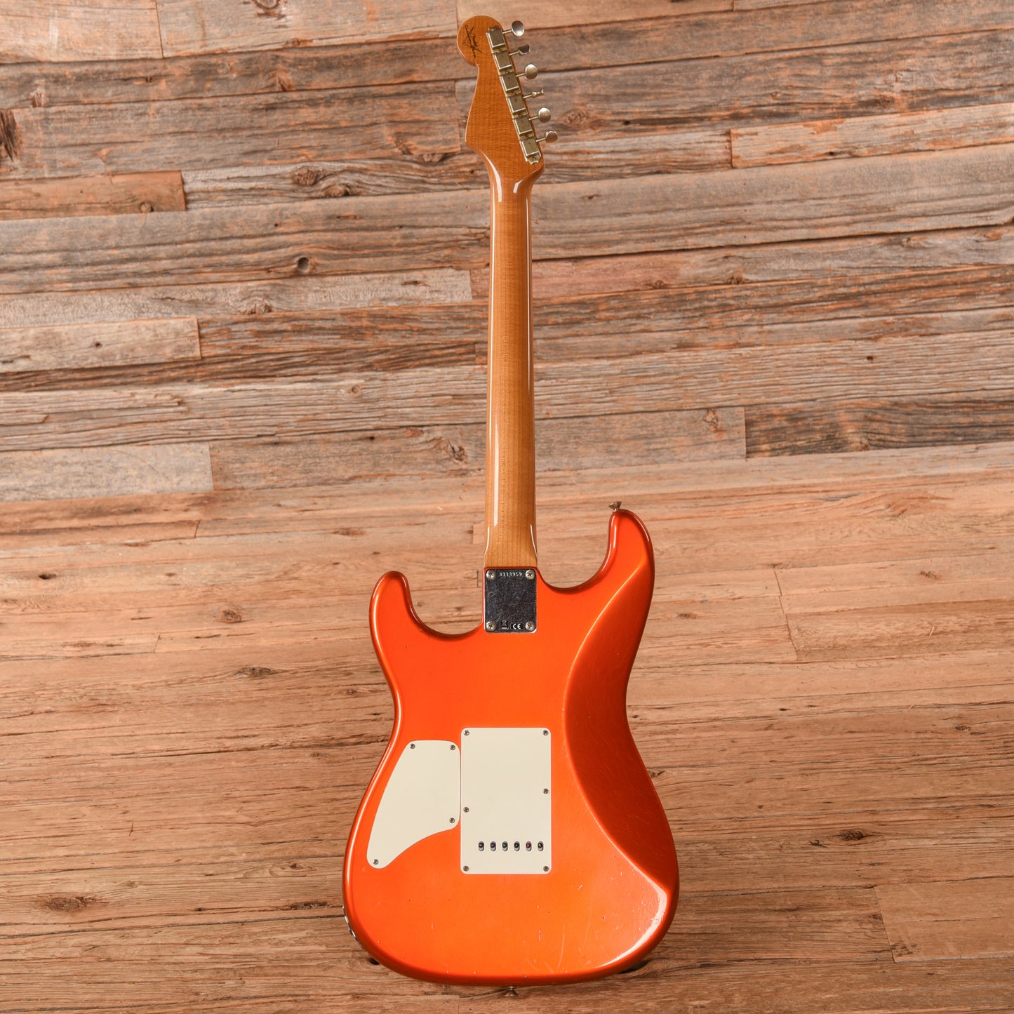 Fender Custom Shop GC Stratocaster Journeyman Relic Candy Tangerine 2021 Electric Guitars / Solid Body