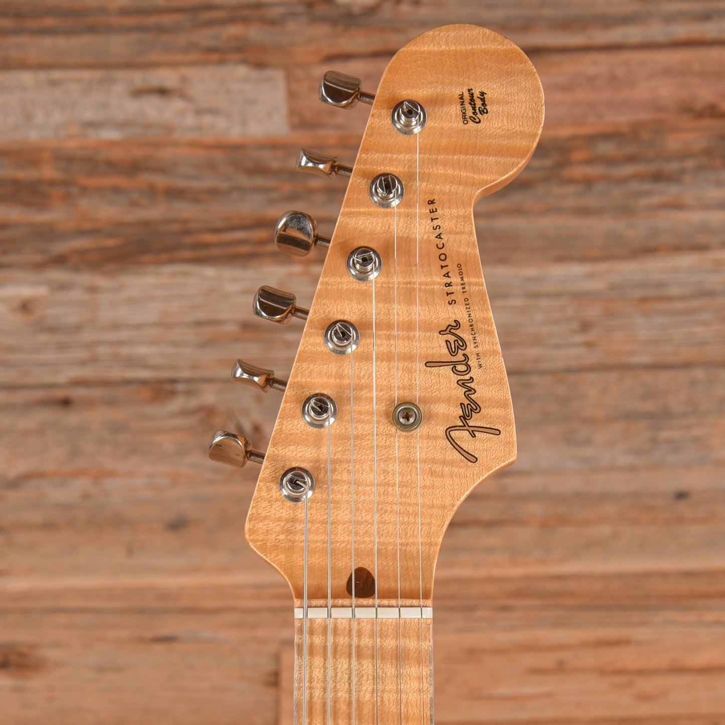Fender Custom Shop Gregg Fessler Masterbuilt '55 Stratocaster Journeyman Relic Sunburst 2017 Electric Guitars / Solid Body
