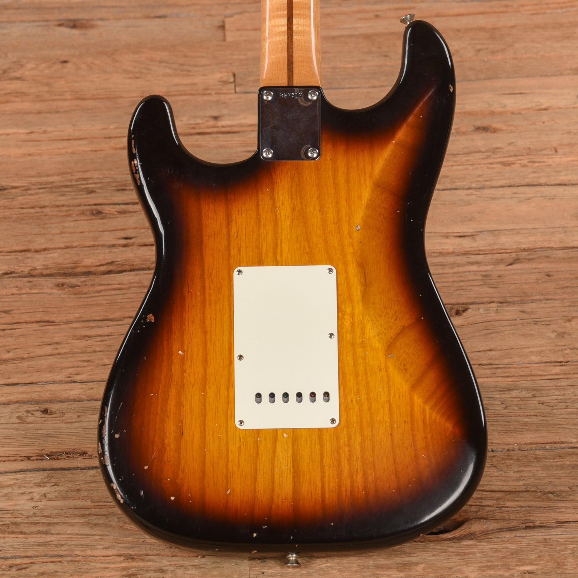 Fender Custom Shop Gregg Fessler Masterbuilt '55 Stratocaster Journeyman Relic Sunburst 2017 Electric Guitars / Solid Body