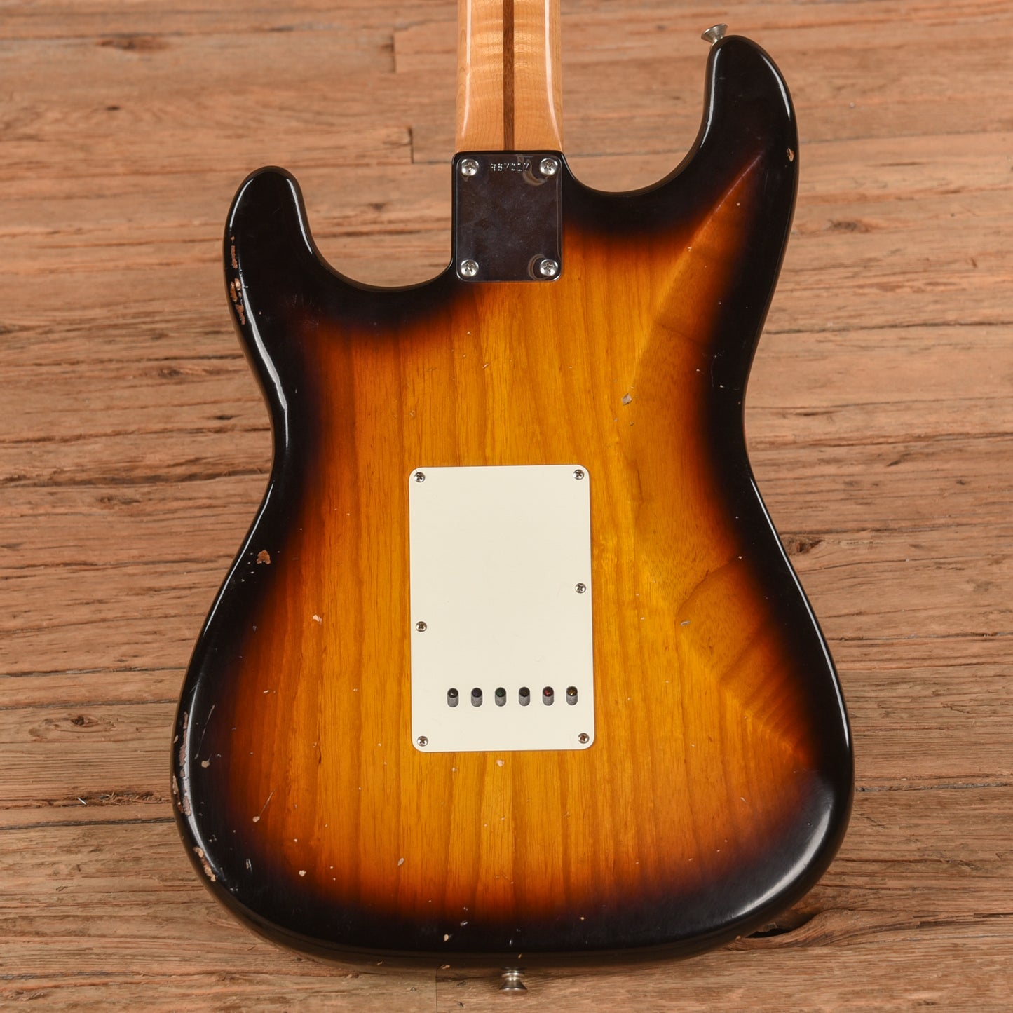Fender Custom Shop Gregg Fessler Masterbuilt '55 Stratocaster Journeyman Relic Sunburst 2017 Electric Guitars / Solid Body
