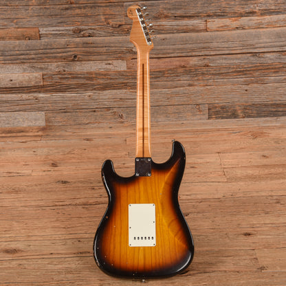 Fender Custom Shop Gregg Fessler Masterbuilt '55 Stratocaster Journeyman Relic Sunburst 2017 Electric Guitars / Solid Body