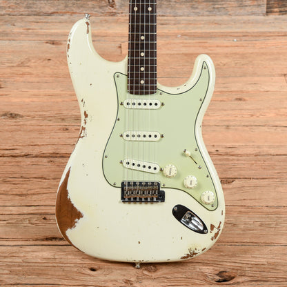 Fender Custom Shop GT11 Roasted Stratocaster Aged Olympic White 2019 Electric Guitars / Solid Body