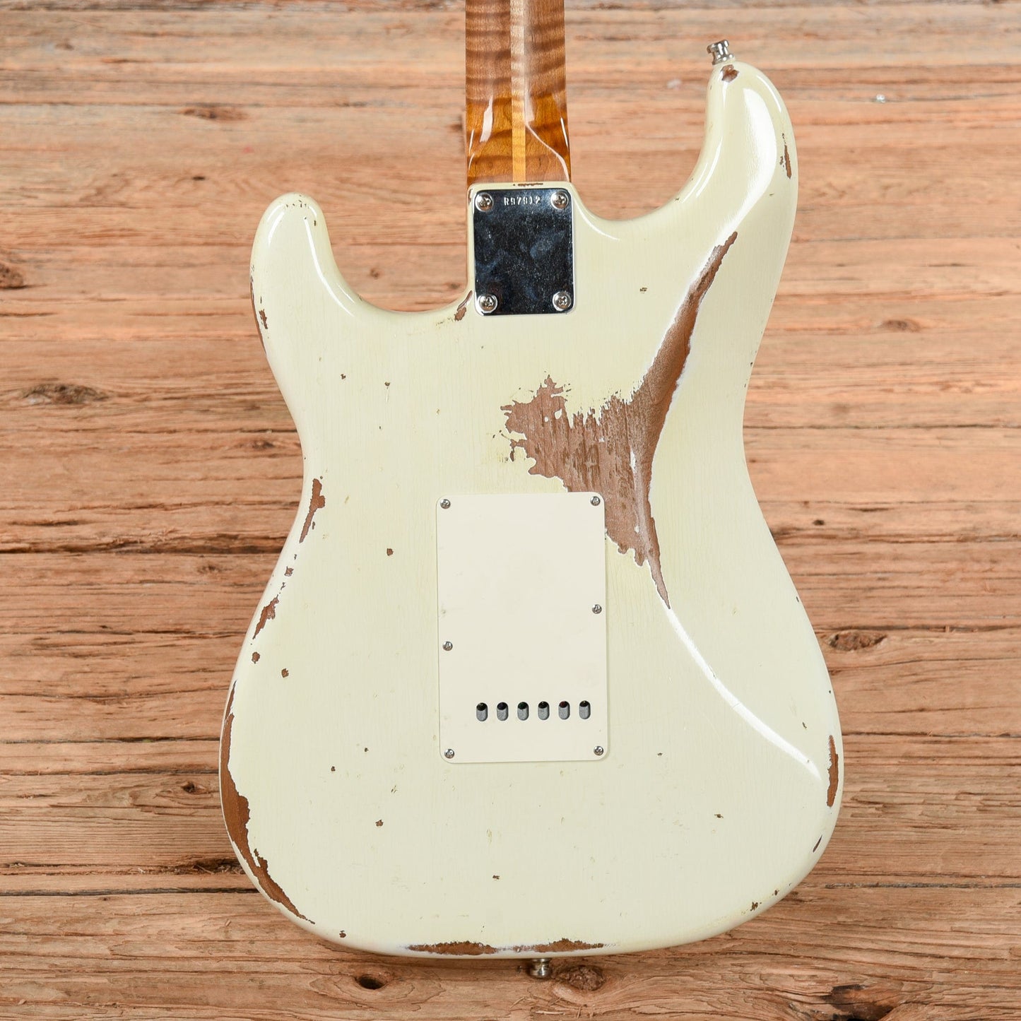 Fender Custom Shop GT11 Roasted Stratocaster Aged Olympic White 2019 Electric Guitars / Solid Body