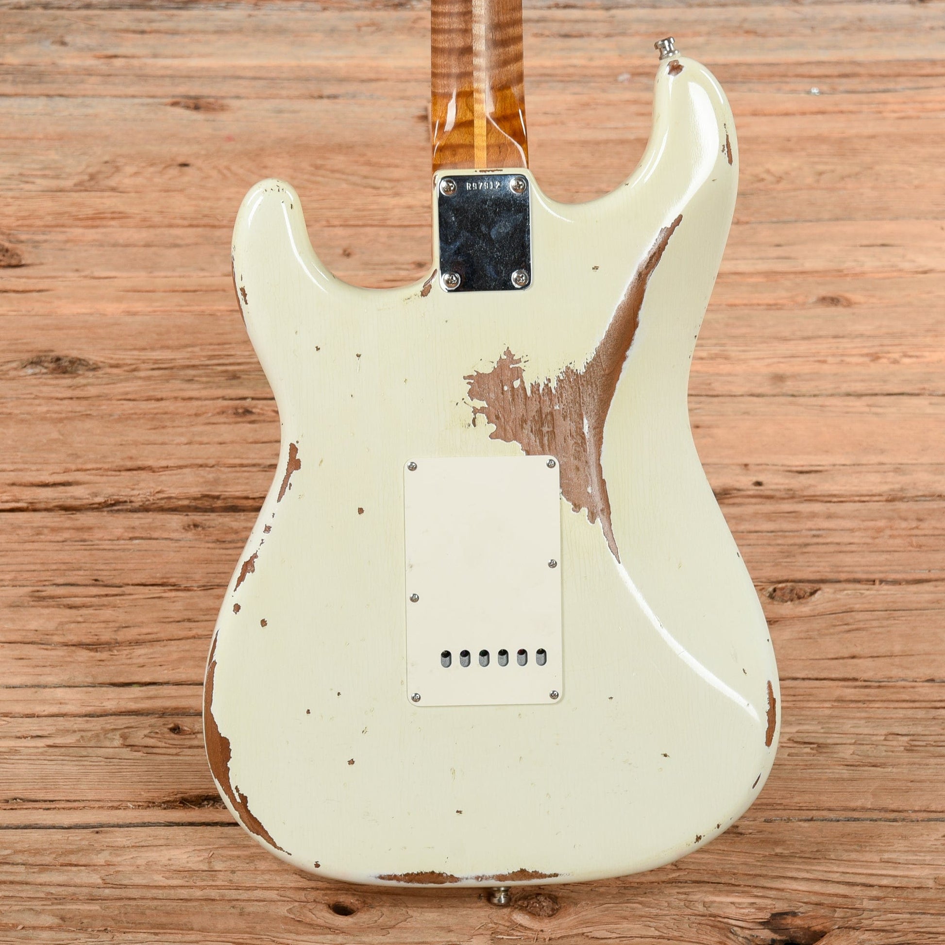 Fender Custom Shop GT11 Roasted Stratocaster Aged Olympic White 2019 Electric Guitars / Solid Body