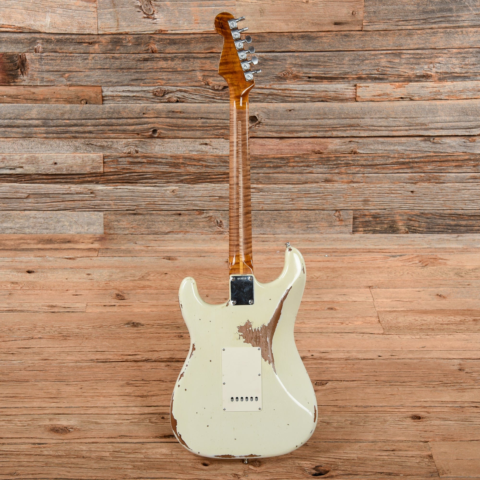 Fender Custom Shop GT11 Roasted Stratocaster Aged Olympic White 2019 Electric Guitars / Solid Body