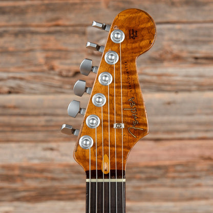 Fender Custom Shop GT11 Roasted Stratocaster Aged Olympic White 2019 Electric Guitars / Solid Body