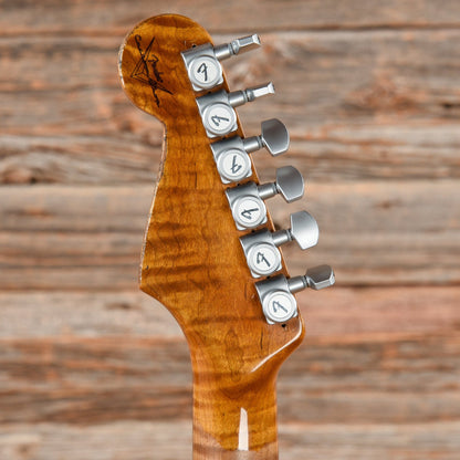 Fender Custom Shop GT11 Roasted Stratocaster Aged Olympic White 2019 Electric Guitars / Solid Body