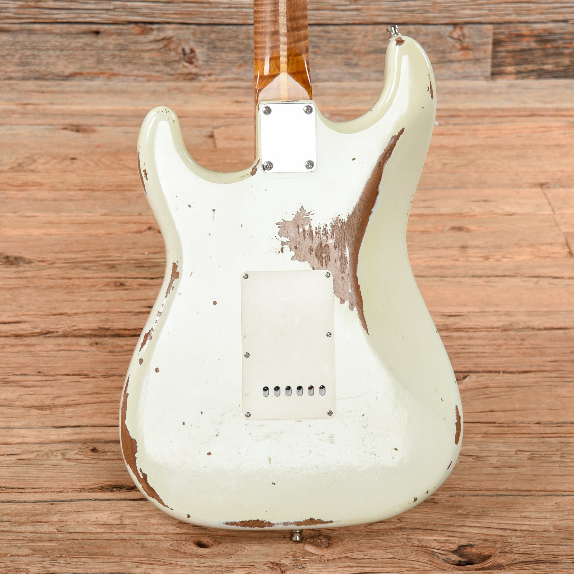 Fender Custom Shop GT11 Roasted Stratocaster Aged Olympic White 2019 Electric Guitars / Solid Body