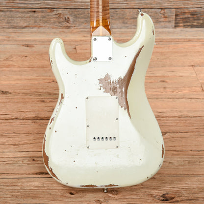 Fender Custom Shop GT11 Roasted Stratocaster Aged Olympic White 2019 Electric Guitars / Solid Body