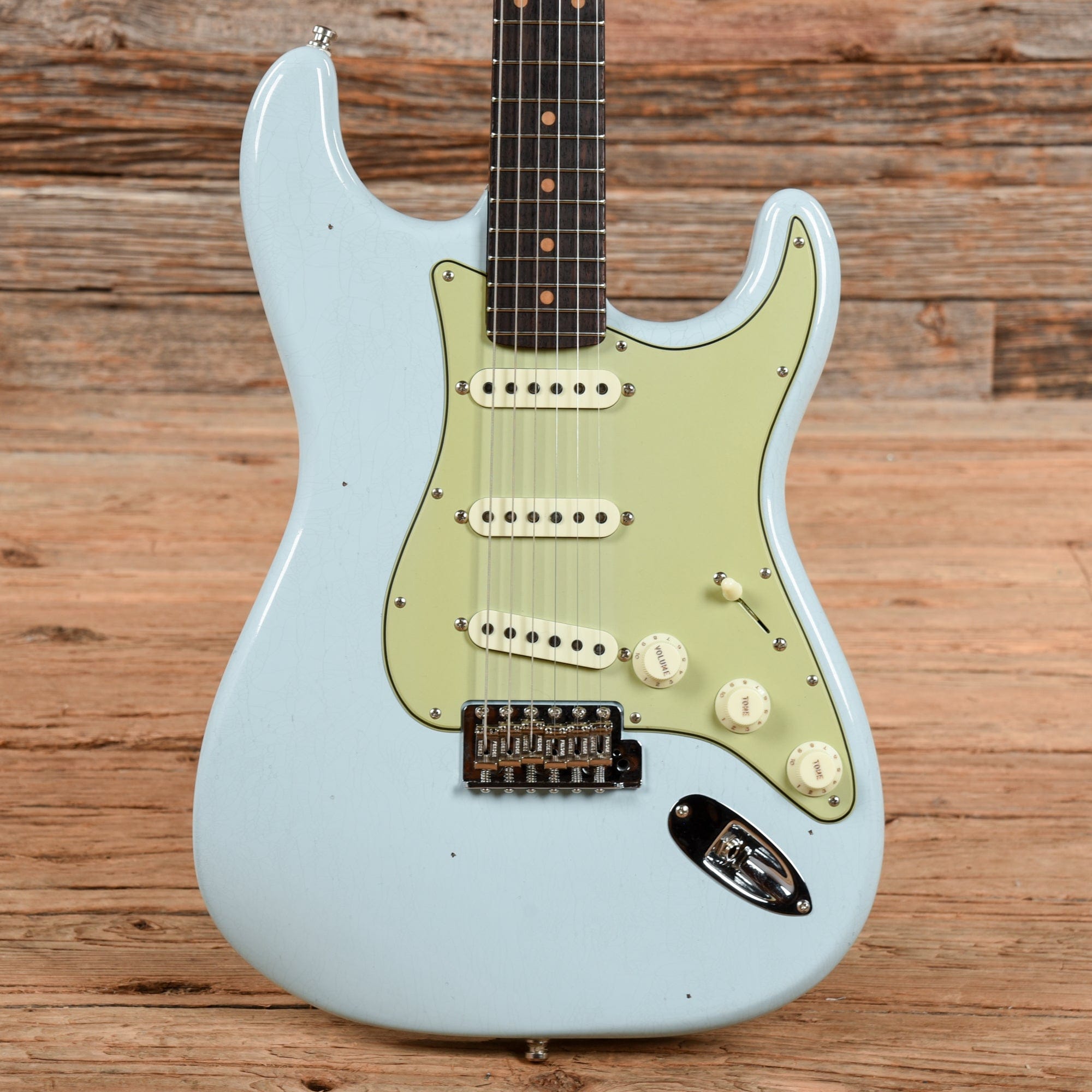 Fender Custom Shop GT11 Stratocaster Journeyman Relic Sonic Blue 2023 Electric Guitars / Solid Body