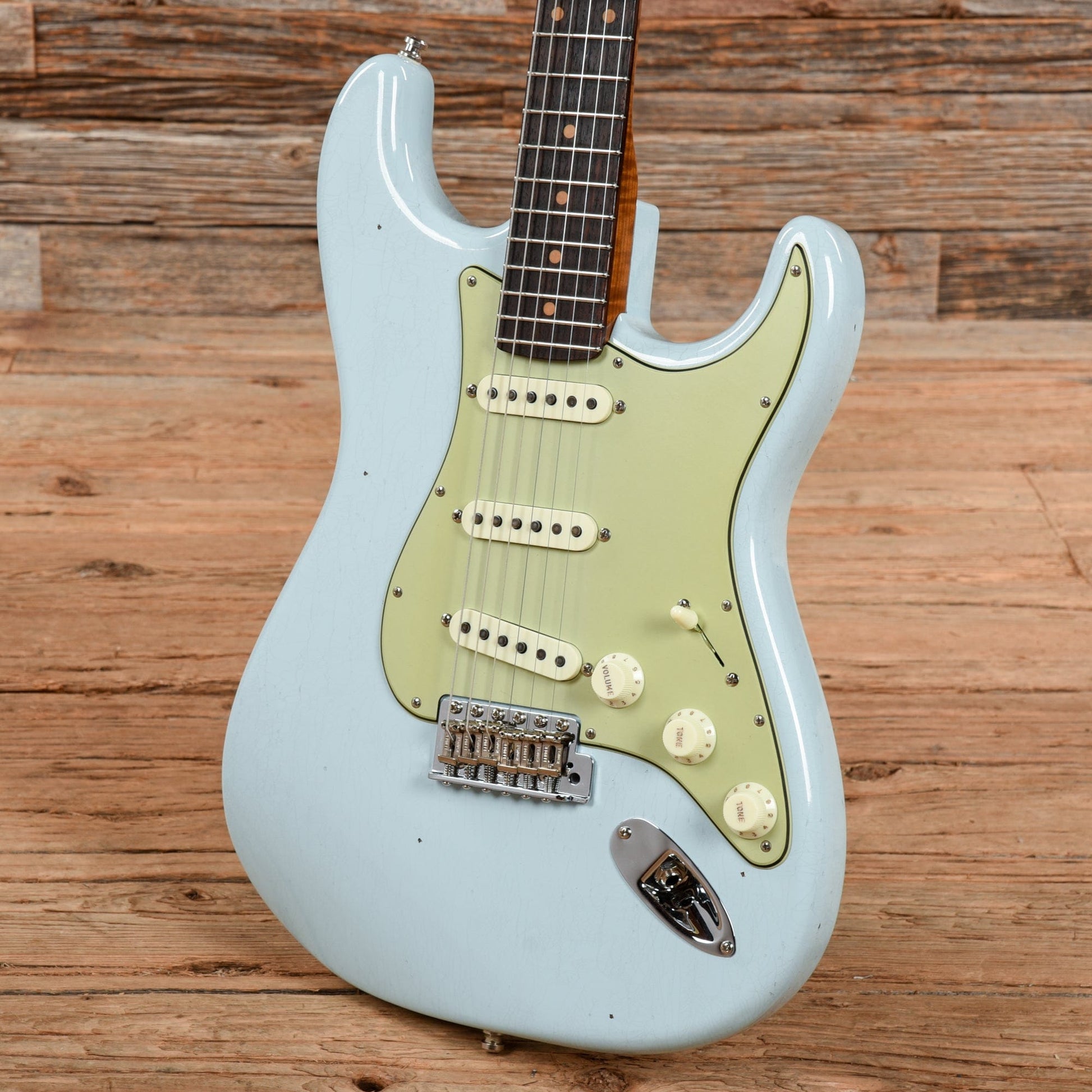 Fender Custom Shop GT11 Stratocaster Journeyman Relic Sonic Blue 2023 Electric Guitars / Solid Body