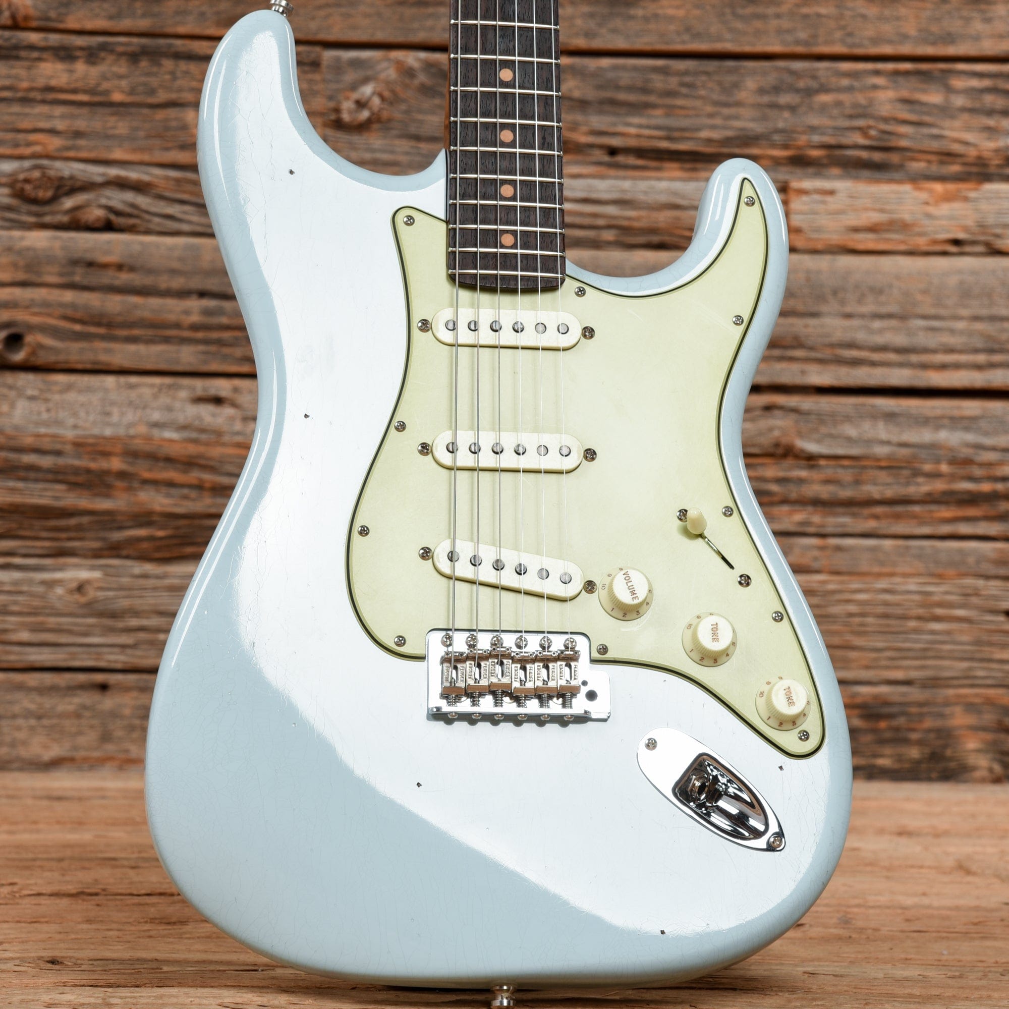 Fender Custom Shop GT11 Stratocaster Journeyman Relic Sonic Blue 2023 Electric Guitars / Solid Body