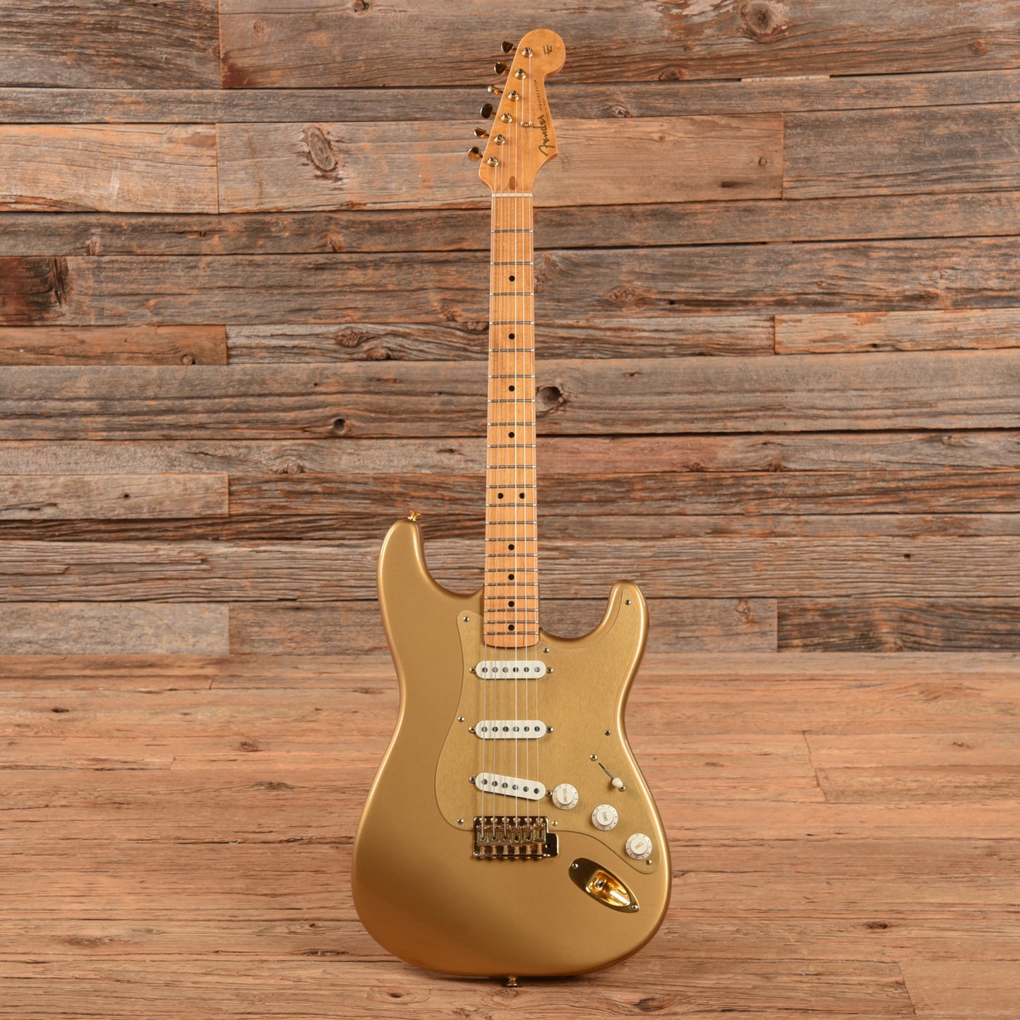 Fender Custom Shop HLE Limited Edition Stratocaster Gold Electric Guitars / Solid Body