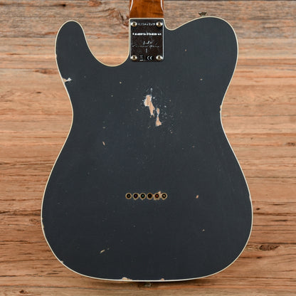 Fender Custom Shop HS Telecaster Custom Aged Charcoal Frost Metallic 2023 Electric Guitars / Solid Body