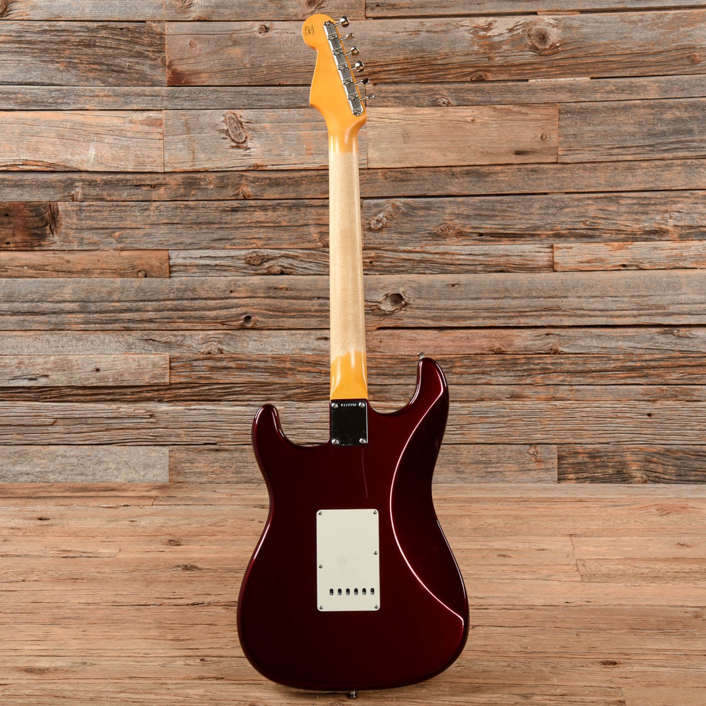 Fender Custom Shop Jason Smith Masterbuilt '63 Stratocaster Deluxe Closet Classic Aged Oxblood 2023 Electric Guitars / Solid Body