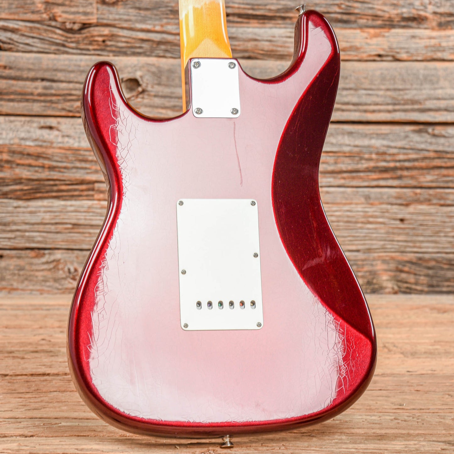 Fender Custom Shop Jason Smith Masterbuilt '63 Stratocaster Deluxe Closet Classic Aged Oxblood 2023 Electric Guitars / Solid Body
