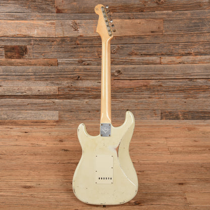 Fender Custom Shop Jason Smith Masterbuilt '63 Stratocaster Relic Aged Olympic White 2022 Electric Guitars / Solid Body