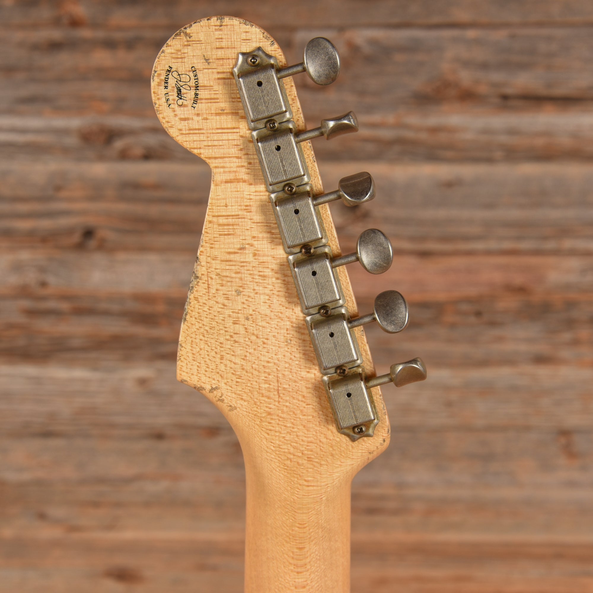 Fender Custom Shop Jason Smith Masterbuilt '63 Stratocaster Relic Aged Olympic White 2022 Electric Guitars / Solid Body