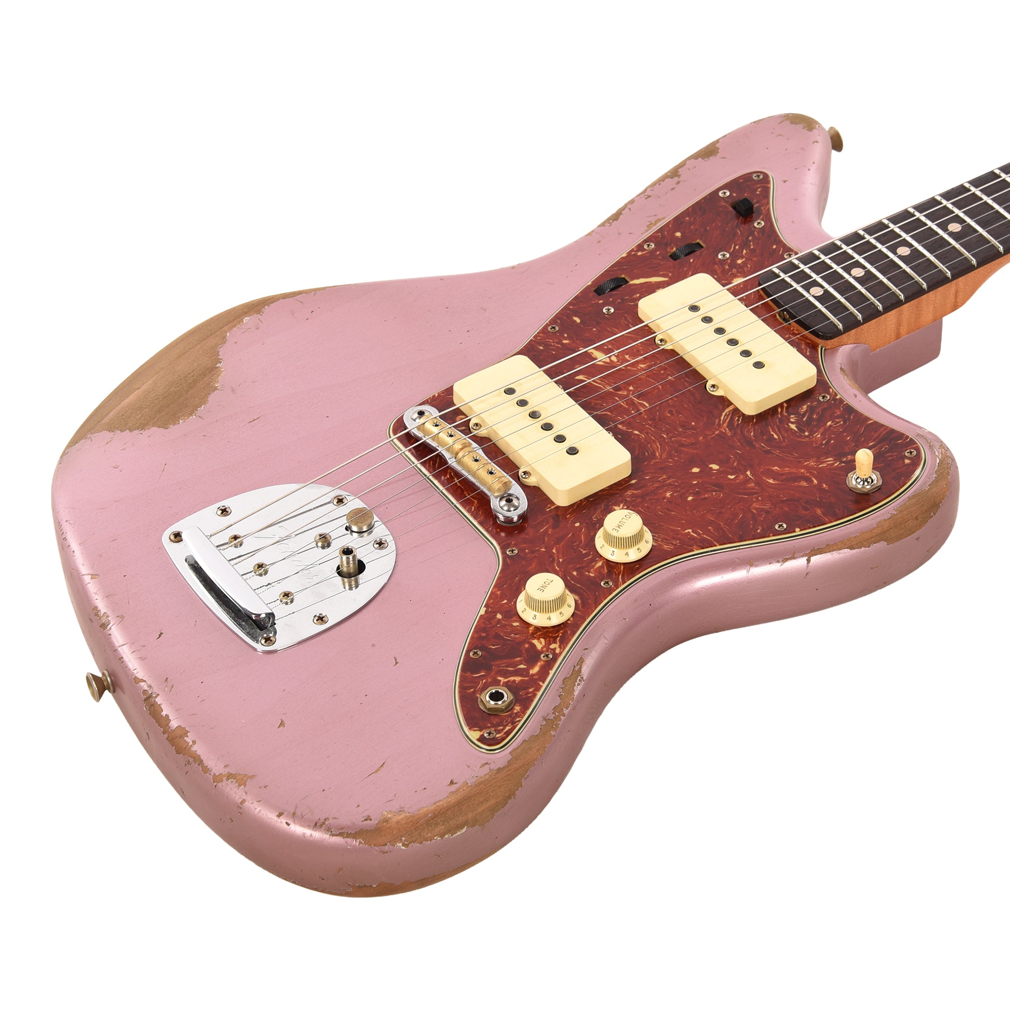 Fender Custom Shop Jazzmaster Heavy Relic Burgundy Mist Metallic Master Built by Levi Perry Electric Guitars / Solid Body