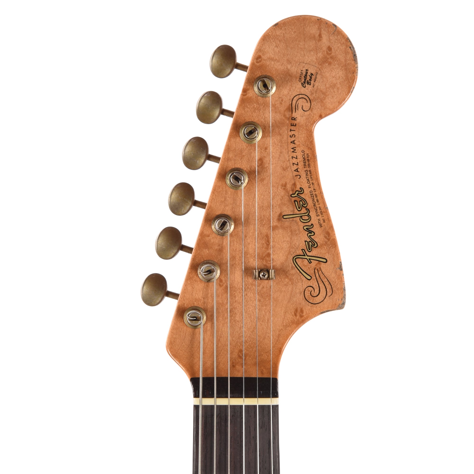 Fender Custom Shop Jazzmaster Heavy Relic Burgundy Mist Metallic Master Built by Levi Perry Electric Guitars / Solid Body