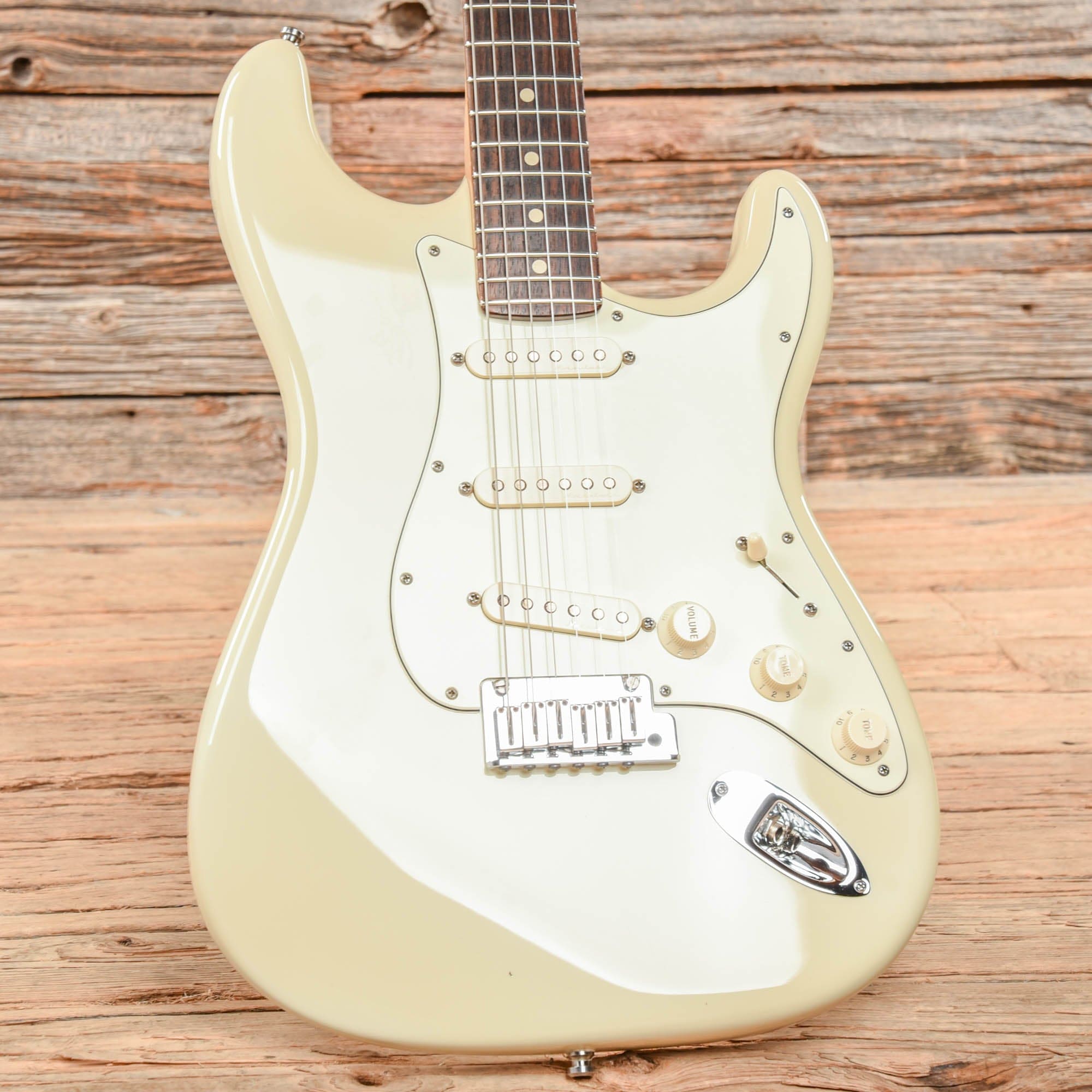 Fender Custom Shop Jeff Beck Stratocaster Olympic White 2013 Electric Guitars / Solid Body