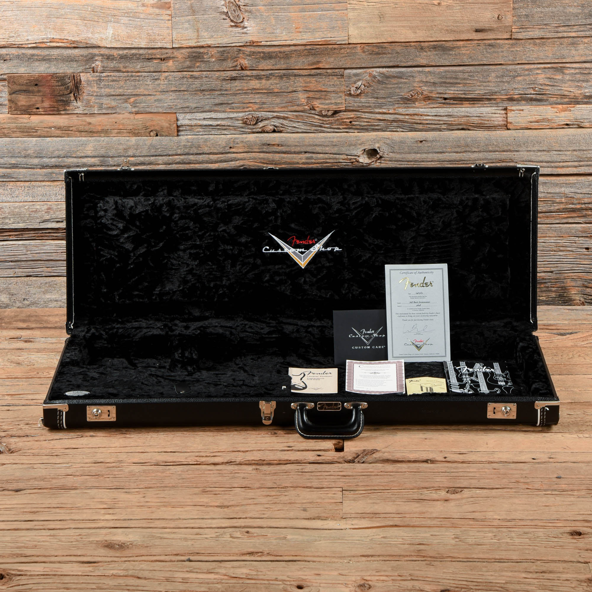 Fender Custom Shop Jeff Beck Stratocaster Olympic White 2013 Electric Guitars / Solid Body